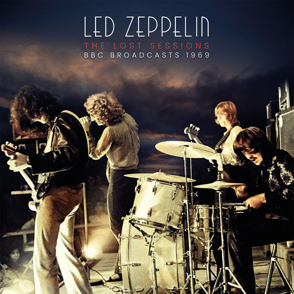 Led Zeppelin - The Lost Sessions 2LP (Clear Vinyl Double LP)