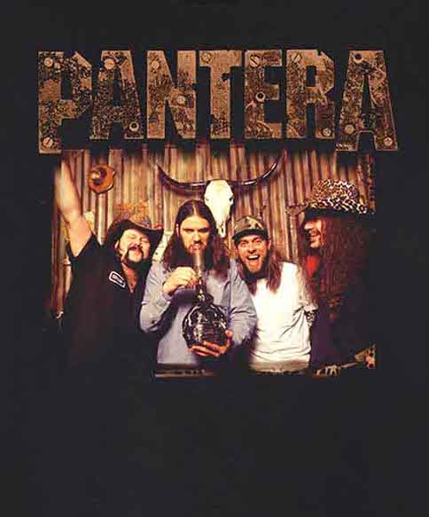 Pantera Long Sleeved T-Shirt: Bong Group (Sleeve Print)