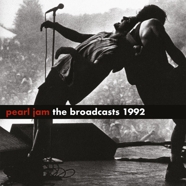 Pearl Jam - 1992 Broadcasts (Clear/Red Splatter Vinyl Double LP)