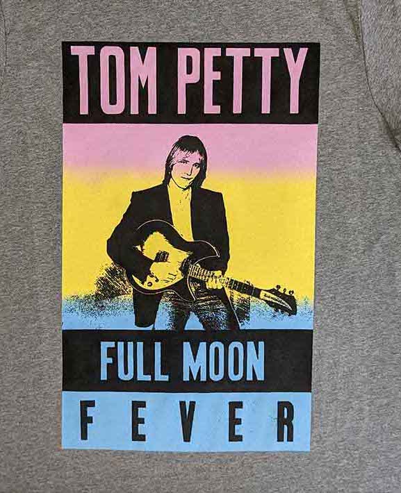 Tom Petty & The Heartbreakers | Official Band T-shirt | Full Moon Fever (Soft Hand Inks)