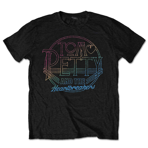 Tom Petty & The Heartbreakers | Official Band T-shirt | Circle Logo