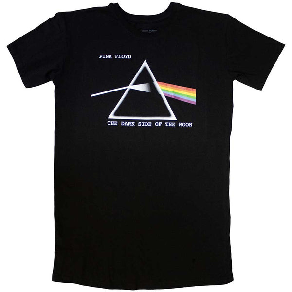 Pink Floyd | Ladies Official Band T-Shirt Dress | Dark Side Of The Moon Courier