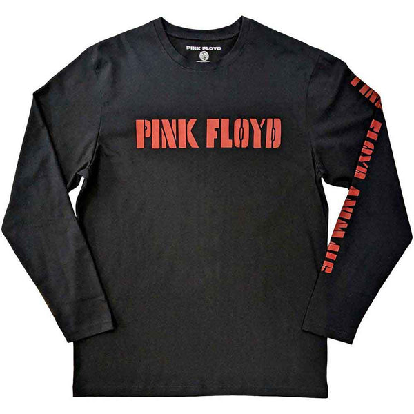 Pink Floyd | Official Band Long Sleeve T-Shirt | Animals B&W (Back & Sleeve Print)