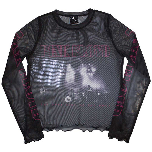 Pink Floyd | Ladies Long Sleeve Official Band T-Shirt | Live Band (Mesh)