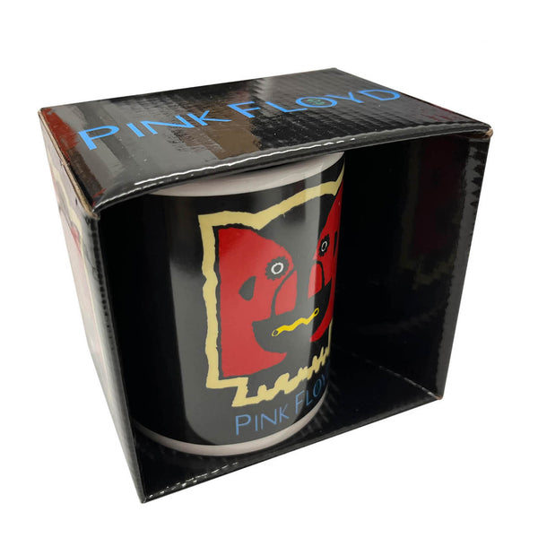 Pink Floyd boxed Coffee Mug featuring the 'Pink Floyd Division Bell' design motif.