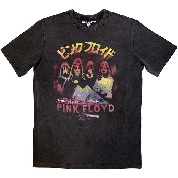 Pink Floyd | Official Stone Wash Band T-Shirt | Japan Poster Stone Wash