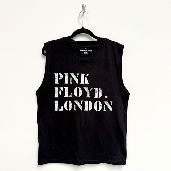 Pink Floyd | Official Band Tank T-Shirt | Stencil Logo