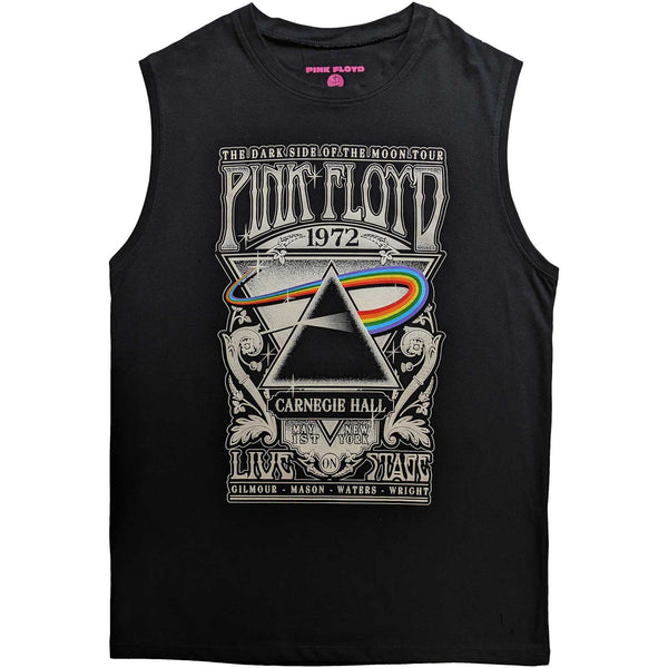 Pink Floyd | Official Band Tank Top | Carnegie Hall Poster