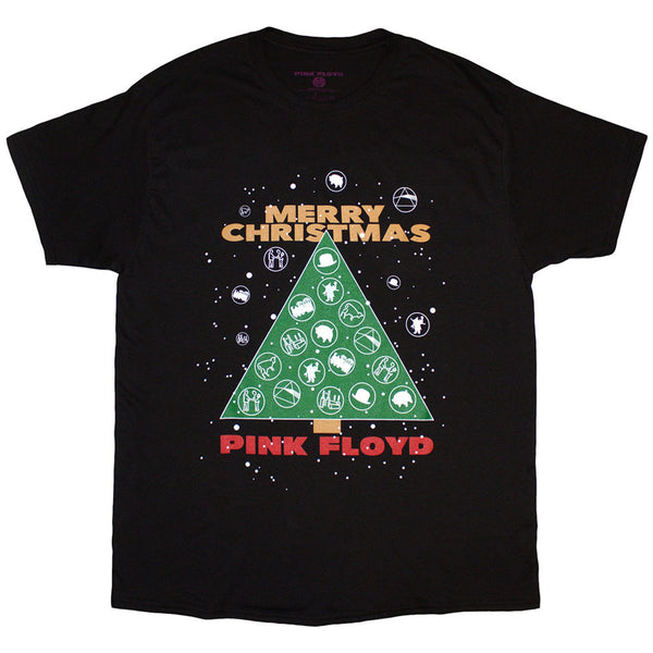 Tom Petty & The Heartbreakers | Official Band T-Shirt | Merry Christmas (Black)