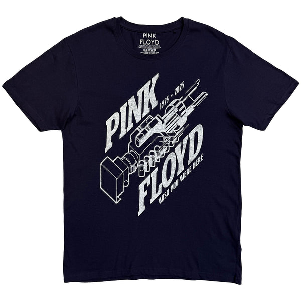 Pink Floyd | Official Band T-Shirt | Robot Hands (Navy Blue)