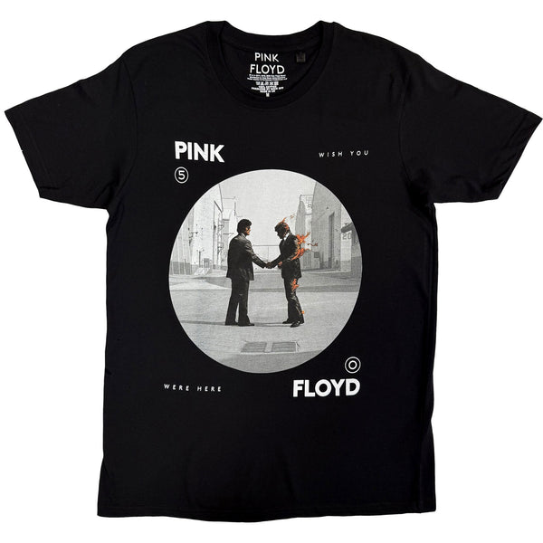 Pink Floyd | Official Band T-Shirt | Man on Fire (Black)
