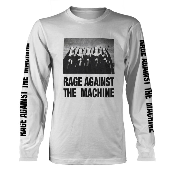Rage Against The Machine | Official Band Long Sleeve T-Shirt | Nuns And Guns (back print)