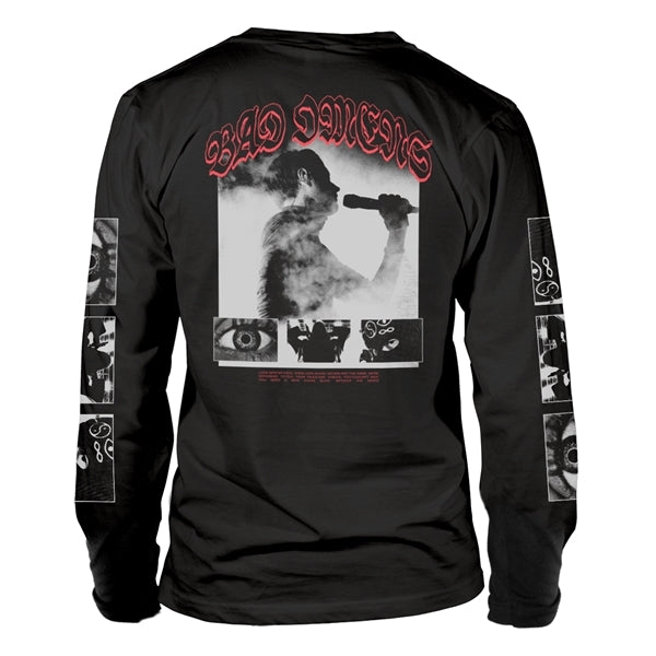 Bad Omens | Official Band Long Sleeve T-Shirt | Smoke (back print)