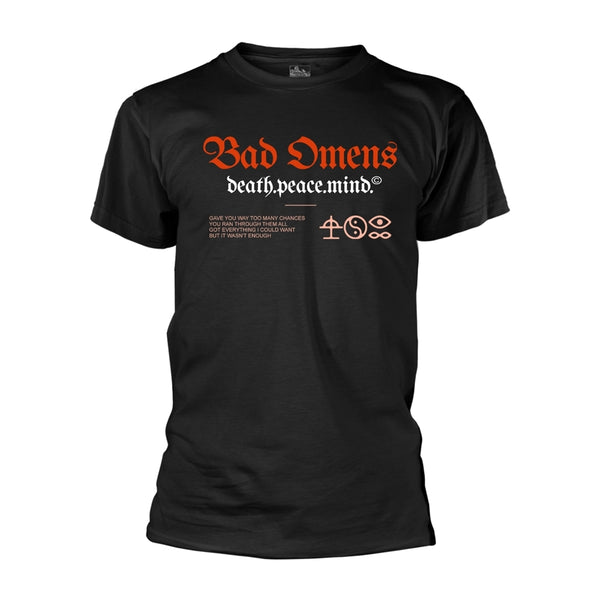 Bad Omens | Official Band T-Shirt | Boxgirl (back print)