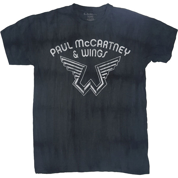 SALE | Paul McCartney | Official Band T-Shirt | Logo (Dip-Dye)