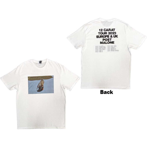 Post Malone | Official Band T-Shirt | Resurface 2023 Tour Dates (Back Print & Ex-Tour)