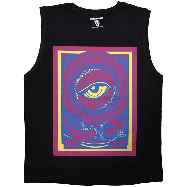 Primal Scream | Official Band Tank T-Shirt | Psychedelic Eye