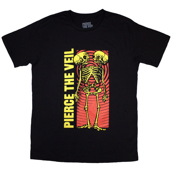 Pierce The Veil | Official Band T-Shirt | Wavy Skeleton