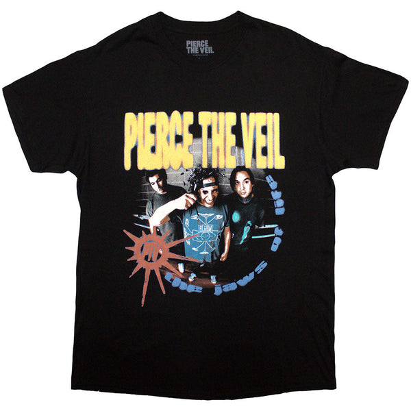 Pierce The Veil | Official Band T-Shirt | I Can't Hear You (Back Print)