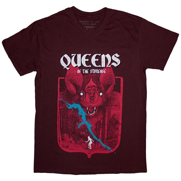 Queens Of The Stone Age | Official Band T-Shirt | Bat