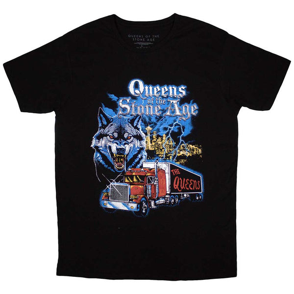 Queens Of The Stone Age | Official Band T-Shirt | Wold Skyline