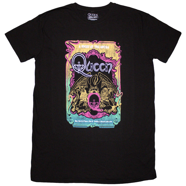 Queen | Official Ladies T-Shirt Dress | A Night At The Opera Tour '76