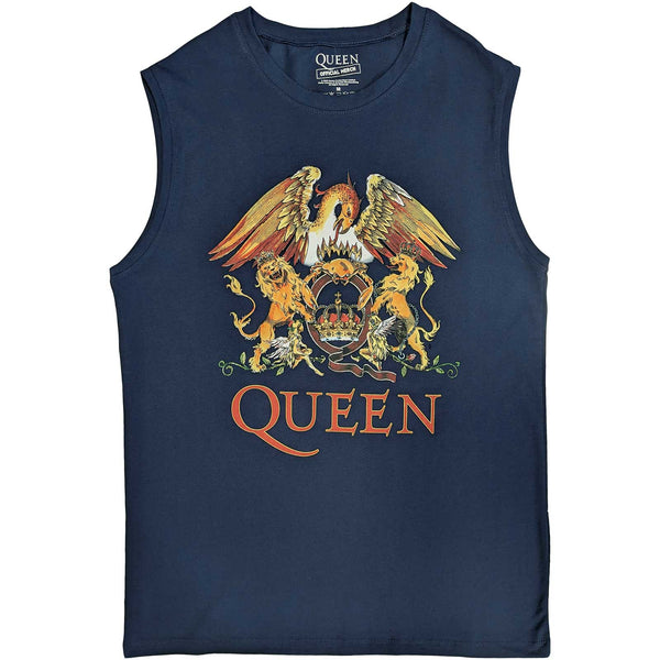 Queen | Official Band Tank Top | Classic Crest