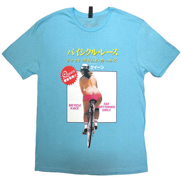 Queen | Official T-Shirt | Fat Bottomed Girls