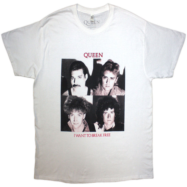 Queen | Official T-Shirt | I Want To Break Free