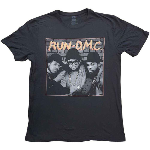 Run DMC | Official Band T-Shirt | B&W Photo