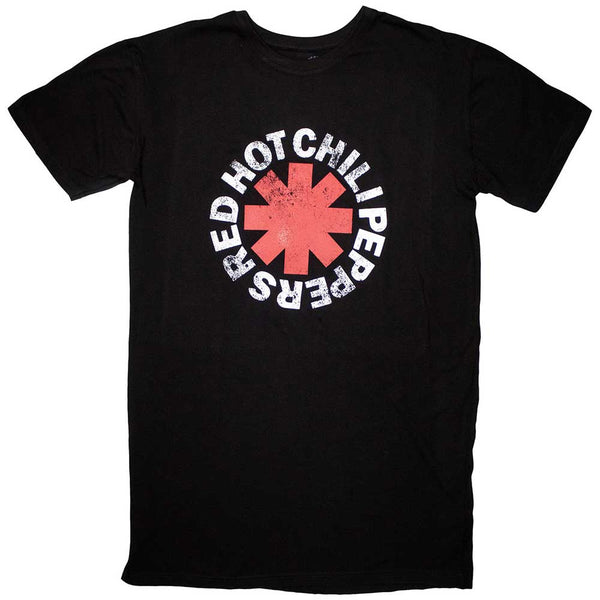 Red Hot Chili Peppers | Ladies Official Band T-Shirt Dress | Classic Asterisk