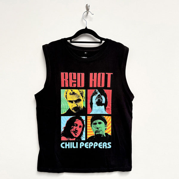 Red Hot Chili Peppers | Official Band Tank T-Shirt | Portrait Photos