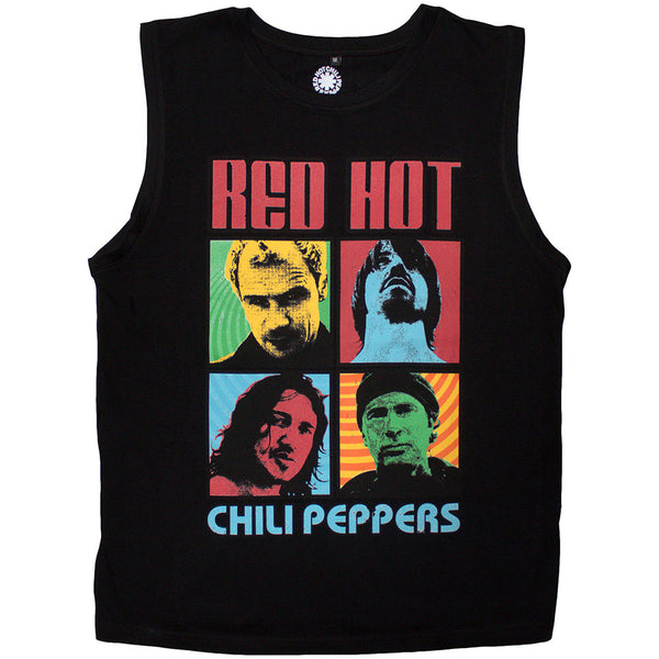 Red Hot Chili Peppers | Official Band Tank T-Shirt | Portrait Photos