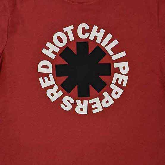 Red Hot Chili Pepper | Official Band T-Shirt | Classic Asterisk Red