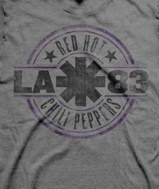 Red Hot Chili Peppers | Official Band T-shirt | LA 83