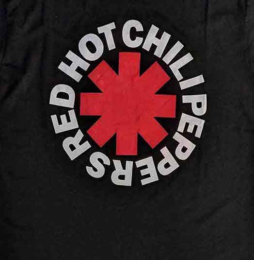 Red Hot Chili Peppers | Official Band Ringer T-Shirt | Classic Asterisk