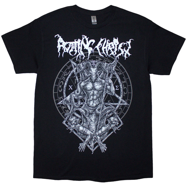 Rotting Christ | Official T-Shirt | Hellenic Black Metal Legions (Back Print)