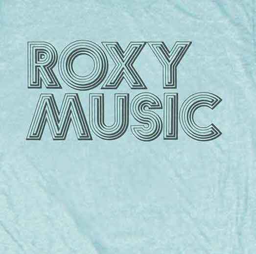 Roxy Music | Official Band T-shirt | Disco Logo