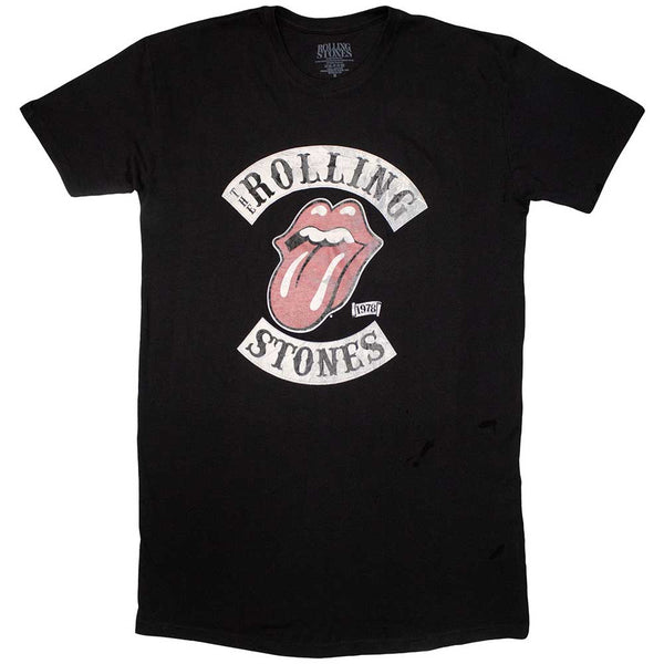 The Rolling Stones |  Ladies Official Band T-Shirt Dress | Tour 78