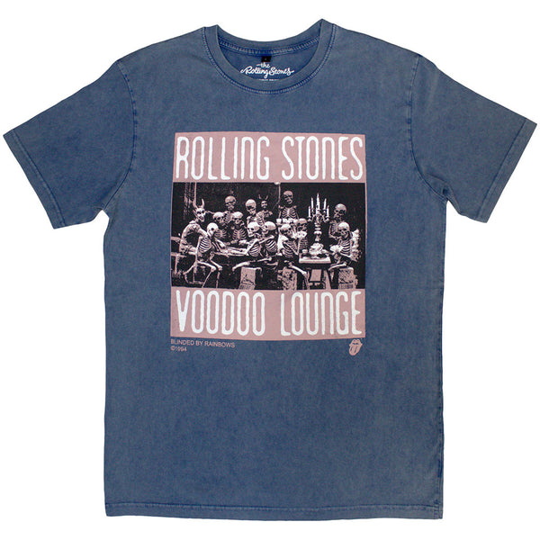 The Rolling Stones | Official Stone Wash Band T-Shirt | Voodoo Skulls Stone Wash