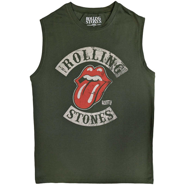 The Rolling Stones | Official Band Tank Top | Tour 78