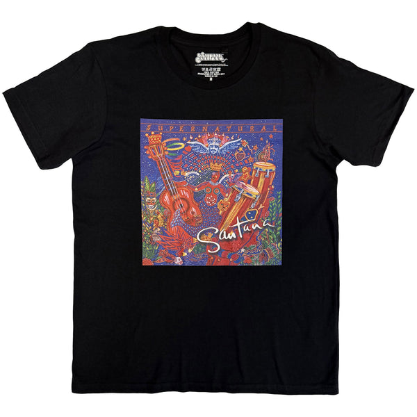 Santana | Official Band T-Shirt | Supernatural (Black)