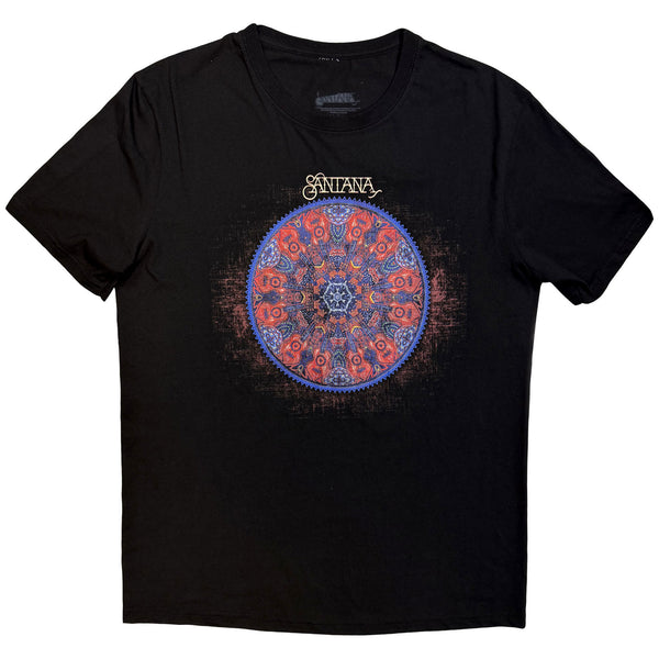 Santana | Official Band T-Shirt | Madala 2 (Black)
