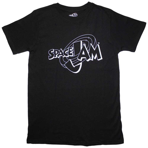 Space Jam | Official Film T-Shirt | Retro B&W Logo