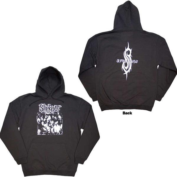 Slipknot | Official Band Pullover Hoodie | Album Splatter (Back Print)