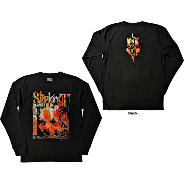 Slipknot | Official Band Long Sleeve T-Shirt | The End, So Far Pepper (Back Print)