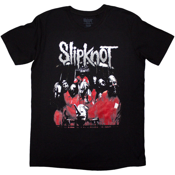 Slipknot | Official Band T-Shirt | Stretched Barcode (Back Print)