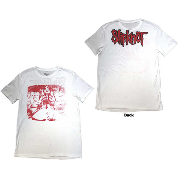 Slipknot | Official Band T-Shirt| Chair Graphic (Back Print)