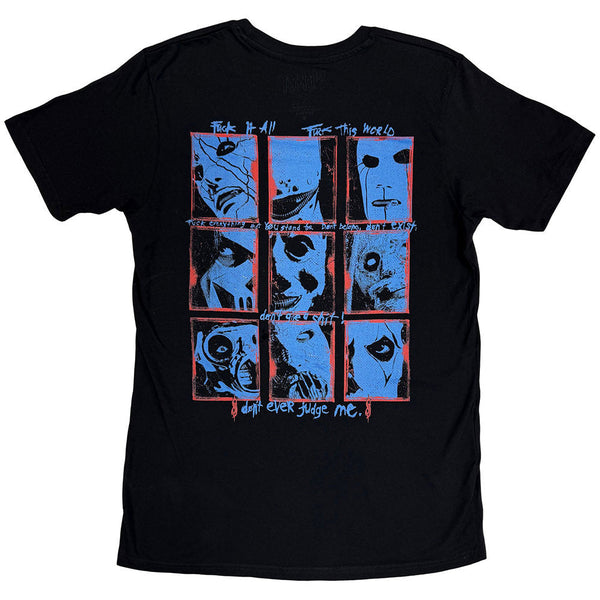 Slipknot | Official Band T-Shirt | Here Comes The Pain (Black) (Back Print)