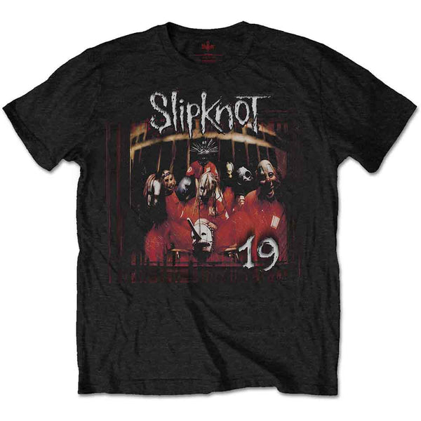 Slipknot | Official Band T-shirt | Debut Album 19 Years (Back Print)